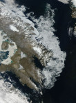 Sea Ice off Baffin Island